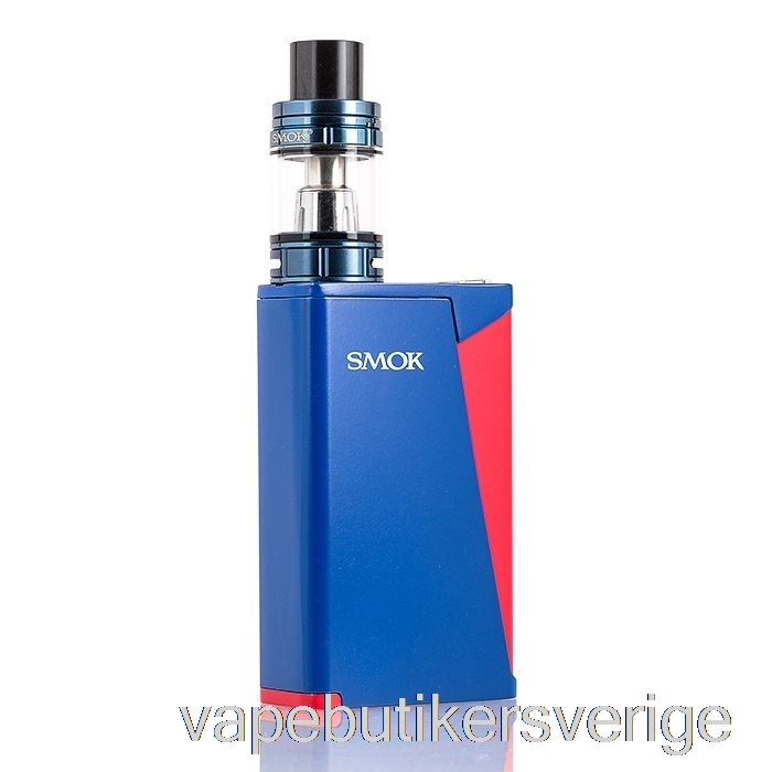 Vape Sverige Smok H-priv Pro 220w Tc Startkit Blå/röd